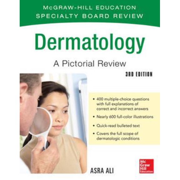 Pre-Owned McGraw-Hill Specialty Board Review Dermatology a Pictorial Review 3/E (Paperback) 0071793232 9780071793230
