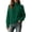 A112-Green, variant on Women's Fall And Winter Fashion Fashion Loose Solid Color Turtleneck Long Sleeve Pullover Sweater Top