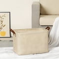 thumbnail image 5 of Unique Bargains Fabric Storage Cube Storage Bin Storage Basket Beige Wave, 5 of 7