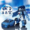 thumbnail image 2 of Transformar Juguete Niños Robots Juguetes Tamaño Pequeño Robot Figura De Acción Niño Cumpleaños Regalo Transformar Juguete Auto Figuras Vogacara FN007460-02, 2 of 4