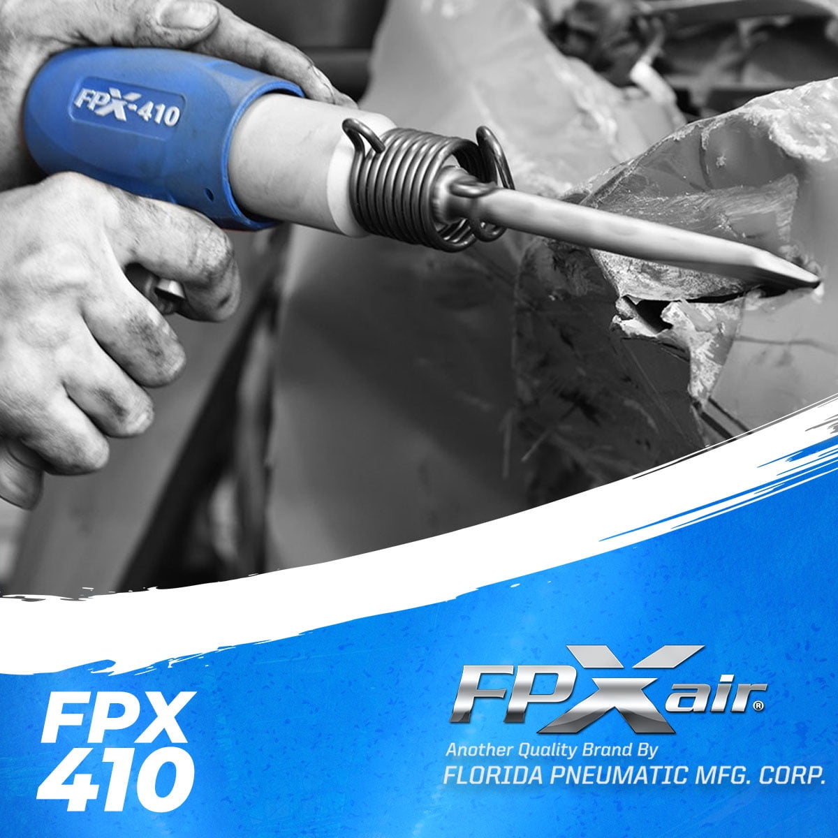 FPX-AIR Model FPX-410 Medium Stroke Hammer: Air Hammer, Automotive Power Tools, Garage Tools