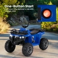 thumbnail image 4 of Infans Kids Ride On Electric ATV 6V 4-Wheeler Quad Car w/ One-Button Start Tread Tires, 4 of 7