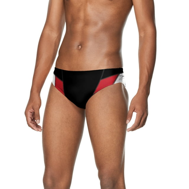 Speedo Caleçon pour Homme Adulte - Noir/rouge, Taille : 24