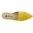 thumbnail image 6 of Bellini Flick Womens Comfort Slip On Mule 9 Yellow Microsuede, 6 of 6