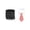 Red, variant on Roiihwy Pet Wig Ties For Cats Dogs Funny Hairpiece, Bowtie Clothing Accessory Silly Dress Up, Black