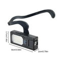 thumbnail image 4 of Hyasfey Ear Hanging Headlight with Motion Sensor Modes Adjustable Rechargeable Waterproof Ear-Mounted LED Head Lamp Outdoor Camping Hiking Mini Flashlight, 4 of 6