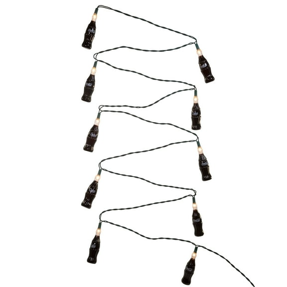 Kurt Adler CC5801 Coke Bottle Light Set, 10 Light