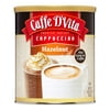 Caffe D'Vita Instant Cappuccino, Hazelnut, 16 Oz, 1 Ct