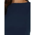 thumbnail image 5 of INSPIRE CHIC Women's Boat Neck Dresses Sleeveless Elegant Cocktail Maxi Dress M Dark Blue, 5 of 6
