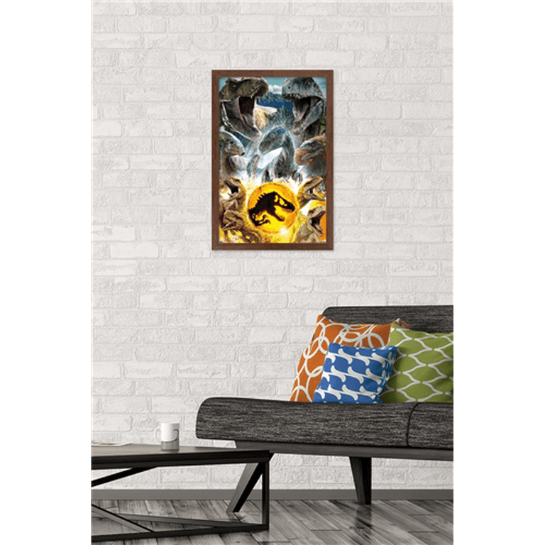Jurassic World Wall Art Poster Print - Unframed Premium Decor For Bedroom, Living Room, Great Gift Idea (30x40 Inches) 3 thumbnail image