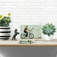 thumbnail image 5 of Bike Fall Meme Metal Wall Art - 8x12" Iron Print for Home, Office, Bar Decor - Durable & Stylish, 5 of 7