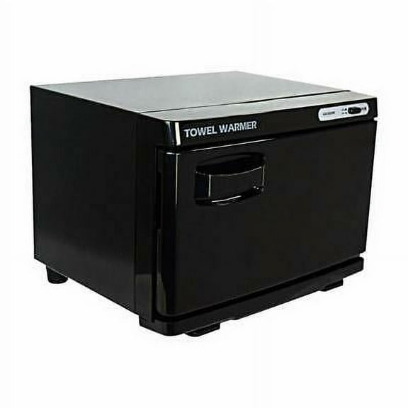 Professional UV Towel Warmer Black Sterilizer Hot Cabinet Salon Spa Beauty Equipment