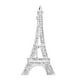 thumbnail image 3 of 1 broche novedoso con diseño de la Torre Eiffel y diamantes de imitación, ideal para regalo., 3 of 9