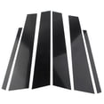 thumbnail image 2 of BFY 6Pcs Car Pillar Posts Door Window Panel Covers Decorative Trim For BMW F30 3-Series 2012 2013 2014 2015 Gloss Black, 2 of 12