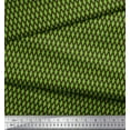 thumbnail image 3 of Soimoi Green Heavy Canvas Fabric Diamond Geometric Print Fabric by the Yard 58 Inch Wide, 3 of 3
