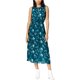 thumbnail image 1 of Maison Jules Vestido largo ajustado y acampanado con estampado estampado para mujer, verde, XX-Large maison Jules Entallado y acampanado, 1 of 1