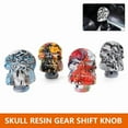 thumbnail image 2 of Car Shaped Style Resin Graffiti Gear Shift Knob Head Shifter Lever Handle, 2 of 13