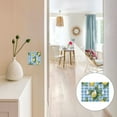 thumbnail image 7 of Yayeee Toggle Light Switch Wall Plate 2-Gang 4.56"x4.48" Decorative Outlet Cover, Cartoon Plaid Lemon, 7 of 7