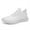 White, variant on Linenghs Men's Sneakers Walking Fitness Casual Running Shoes