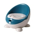 thumbnail image 3 of Silla para ir al baño Hugo inodoro de entrenamiento portátil fácil de vaciar antideslizante Azul, 3 of 9