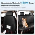 thumbnail image 4 of Car Seat Cover Fit for Toyota RAV4(Not for Hybrid) Accessories 2013–2026,Full Sets Full Coverage Breathable Leather Seat Protector,Waterproof Airbags Compatible Auto Interior,Black, 4 of 9