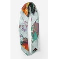thumbnail image 2 of Bimba Womens Rectangular Printed Cotton Voile Scarf Neck Head Wrap-40 x 40 Inches, 2 of 7