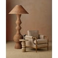 thumbnail image 3 of Currey And Company 8000-0172 Nirvana 3 Light 77" Tall Buffet Floor Lamp - Natural, 3 of 7
