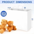 30 Pcs 20x16x5 Inch Extra Large Paper Gift Bags with Handles Bulk Kraft ...