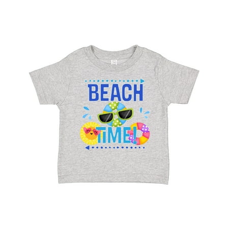 

Inktastic Beach Time Summer Vacation Trip Gift Toddler Boy or Toddler Girl T-Shirt