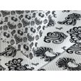 thumbnail image 4 of Ambesonne Gothic Quilted Bedspread Set 3 Pcs, Victorian Owls Flourish, King Size, Black Grey White, 4 of 5