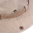 thumbnail image 4 of pitrice Femmes Pêcheur Chapeau Voyage Camping Réglable Randonnée Camping Femmes Pêcheur Large Bouchon de Bord avec Corde Dames Mode Conception Simple Seau Chapeaux Vert, 4 of 9