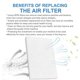 thumbnail image 5 of 90Pcs Filtros de Aire Desechables Filtros de Repuesto Universales Desechables Premium para AirSense 10 AirCurve10 S9, 5 of 5