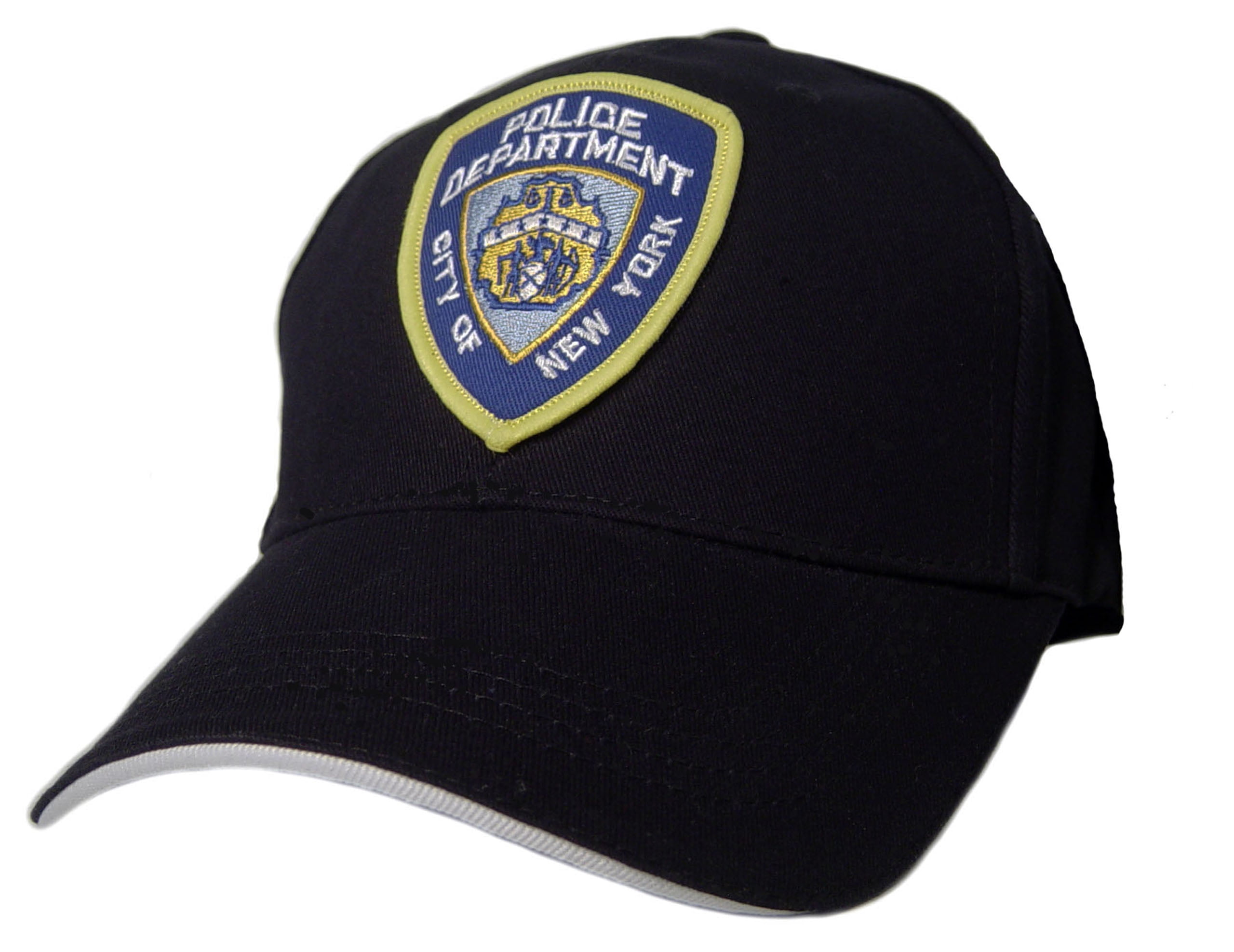 New Era Navy Blue New York City Police department NYPD Fitted hat Cap 