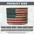 thumbnail image 6 of Yuyamidu Retro American Flag RV Propane Tank Cover Double 20lb Waterproof Propane Gas Tank Cover for Camper Trailer Travel Accessories, 6 of 8