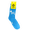 1 Pack, Blue, variant on Novelty Crew Socks with Silhouette Scottie Dog Print, One Size Fits Most Women, Men, Funny, Cute Gift Idea for Dog Lovers, Comfortable, Stylish, Perfect for Daily Wear, Black