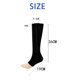 thumbnail image 2 of Dinheiro Calcetines deportivos de compresión y presión - Calcetines elásticos con protección para la pantorrilla Calcetines con punta abierta y hermosas piernas,S/M, 2 of 6
