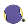 thumbnail image 2 of Trampoline Paddle Ball Juego de juego Equipo de entrenamiento sensorial Interacción de los niños Interacción de los hijos al aire libre para acampar Violeta, 2 of 8
