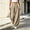 Khaki women high waisted wide leg sweatpants a1, variant on BRELIL Women's High Waisted Wide Leg Sweatpants Flowy Casual Loose Palazzo Pants Trousers Fall Winter Outfits Streetwear Workout, Pink 2XL