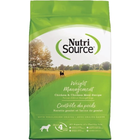 Tuffy's Pet Foods NutriSource Weight Management Dry Dog Food - Pack of 4