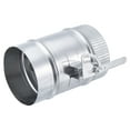 thumbnail image 1 of Damper de retroceso Uxcell con manga, 4 pulgadas, manija de ajuste de damper de ramificación de conducto de aire de metal galvanizado, 1 of 6