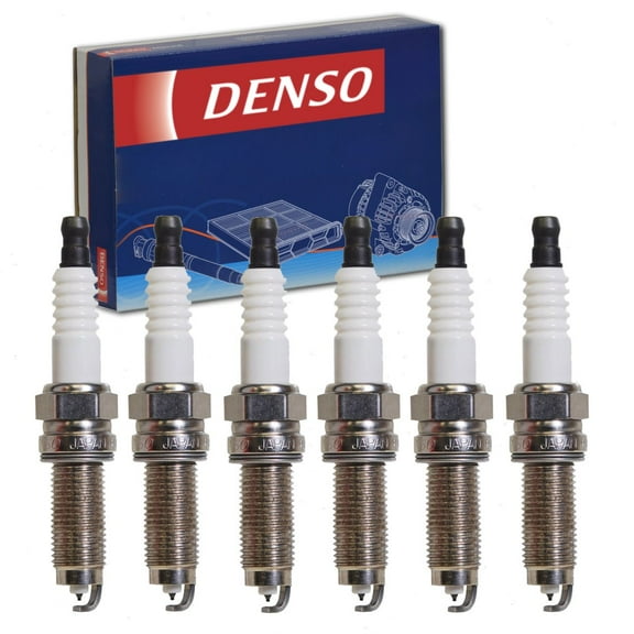 6 pc DENSO Iridium Long Life Spark Plugs compatible with Chrysler 200 3.6L V6 2011-2016