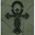 thumbnail image 2 of Ankh Egyptian Cross Symbolic Spiritual Men's Graphic T Shirt Tees Brisco Brands X, 2 of 6