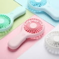 thumbnail image 3 of TINKER Big Strong Wind Holding Small Fan Desktop Mini USB Fan Outdoor Portable Two-purpose Rechargeable Small Fan (built-in Battery 800mAh), 3 of 5