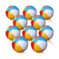 thumbnail image 1 of Pelota de playa inflable para niños y adultos, pelota de playa inflable del arco iris, 10 Uds., 1 of 1