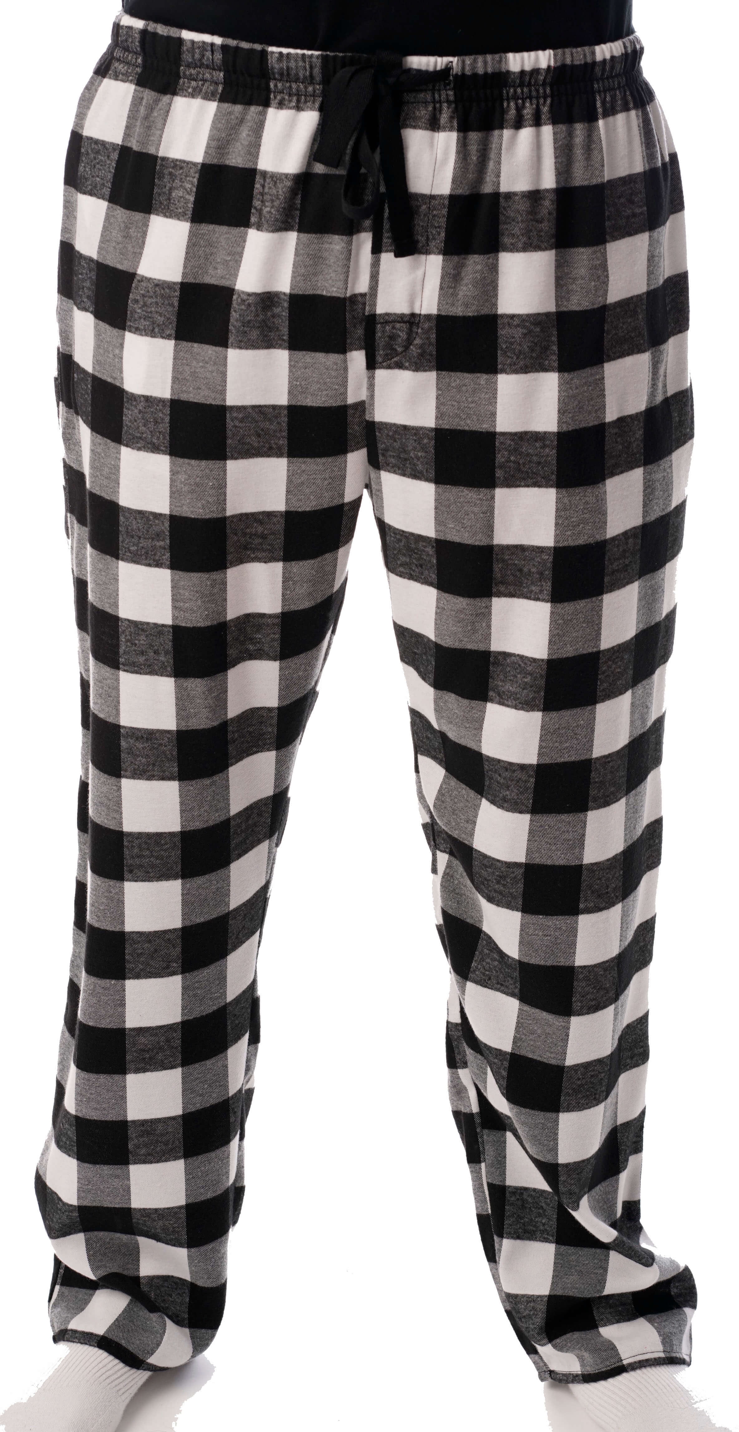 checkered pants mens black and white