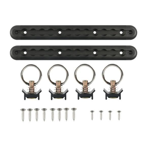 koolsoo Cargo Control L Track Aluminum L Track Rail for Atvs Motorcycles Sturdy with Lock