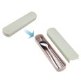 thumbnail image 2 of 3Pcs Stainless Steel Cutlery Fork Spoon Chopsticks Reusable with Case, 2 of 5