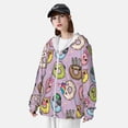 thumbnail image 3 of Lsque Cute Donuts UPF 50+ Lightweight Sun Protection Men's Women's Long Sleeve Shirt, Hoodie Performance -Medium, 3 of 9