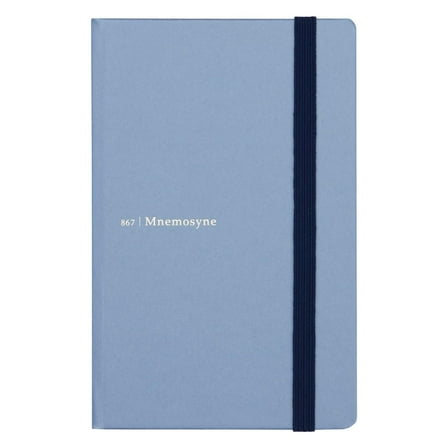 Maruman A6 Notebook Mnemosyne Journal Light blue 6.5mm ruled