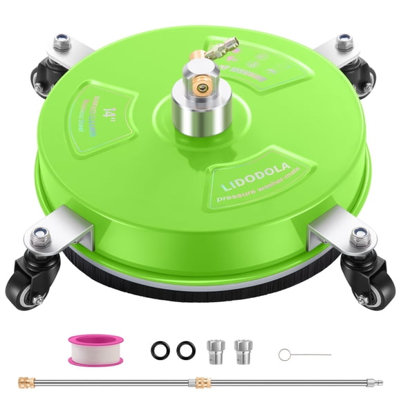 Limpiador de superficies para lavadora a presión LidoDola de 14 pulgadas PWS14G